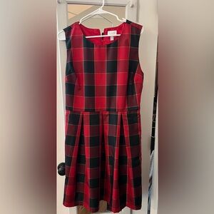 Children’s Place women’s Christmas/Holiday sleeveless dress.